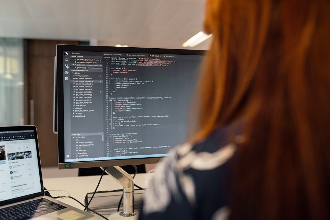 programmer studying english